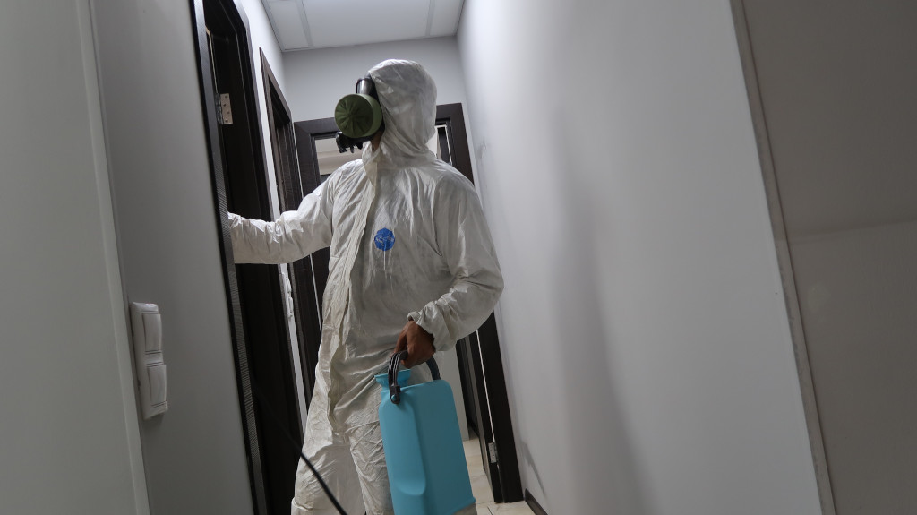 Уничтожение тараканов в Черноголовке после травли от туманом от СЭС Биотрикс