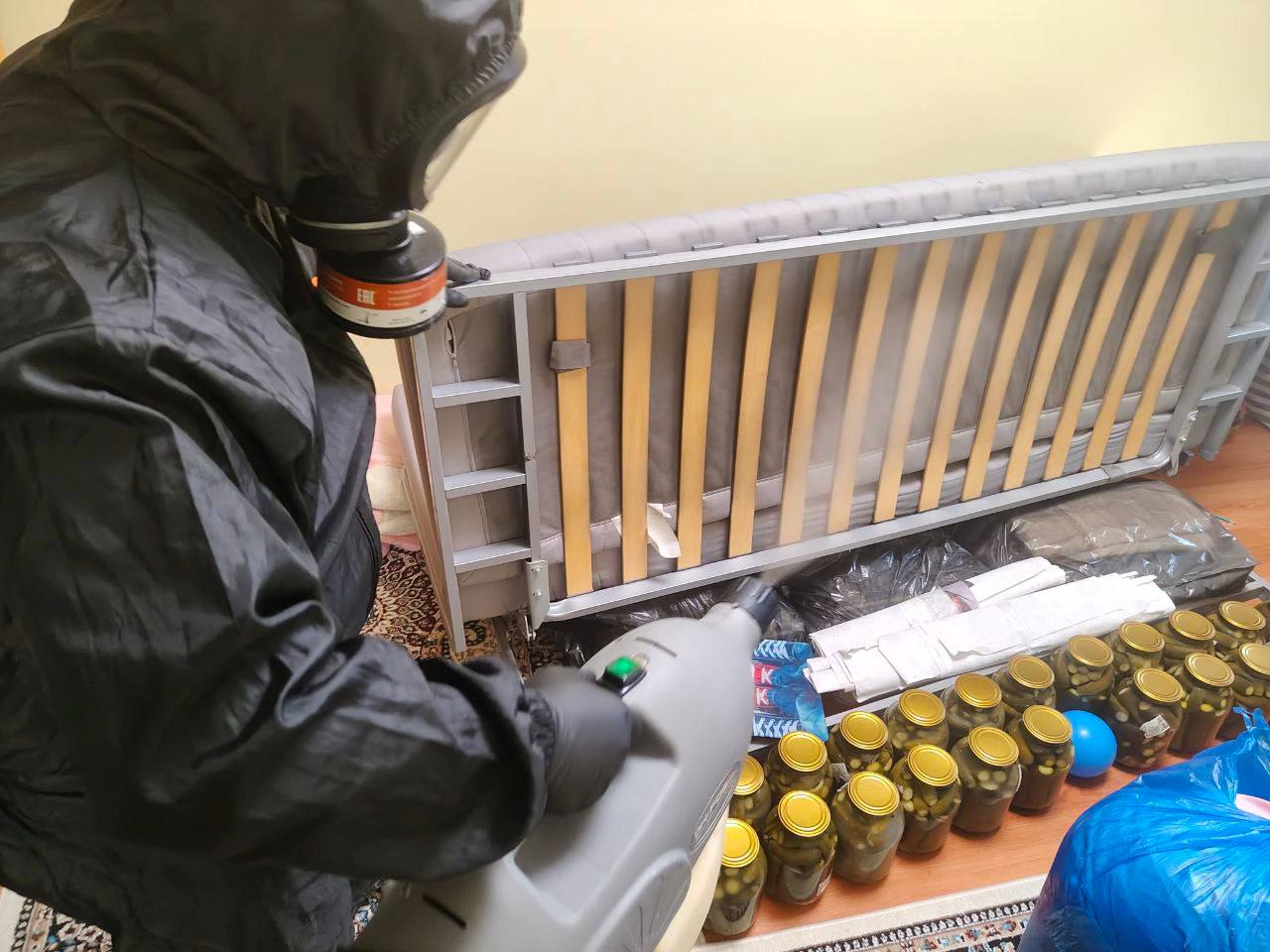 Подробный прайс-лист на обработку квартиры от клопов в одной комнате в Москве и Московской области