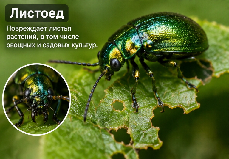 Уничтожение листоедов в Московской области на дачных участках, в СНТ и коттеджных поселках &mdash; цены