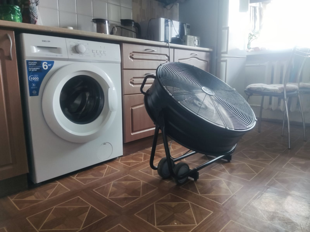 Осушение стяжки после затопления